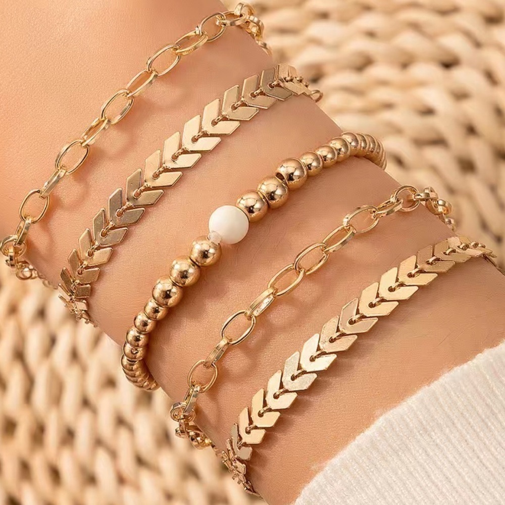 5 pcs Bracelet Simple Fashion Creative Personality Bracelet